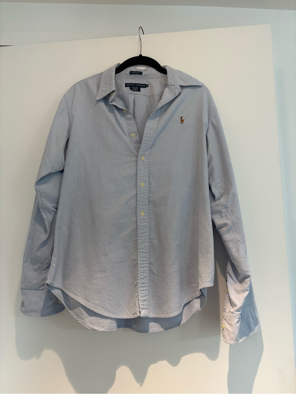 Ralph Lauren Light Blue Oxford Button-Down Shirt